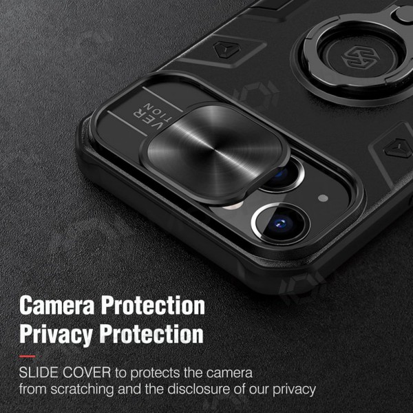 Apple iPhone 14 hoesje - Nillkin Armor Pro (zwart)