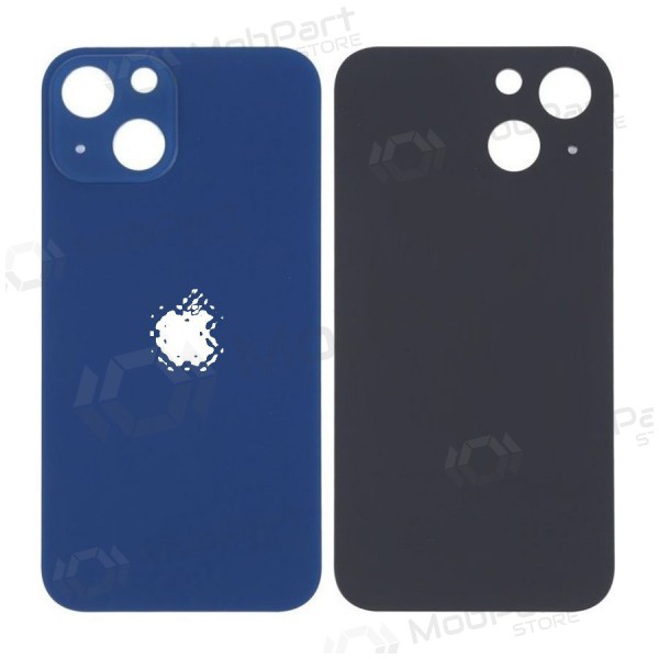 Apple iPhone 13 mini Achterkant (batterijdeksel) (blauw) (met grotere camera-uitsparing)