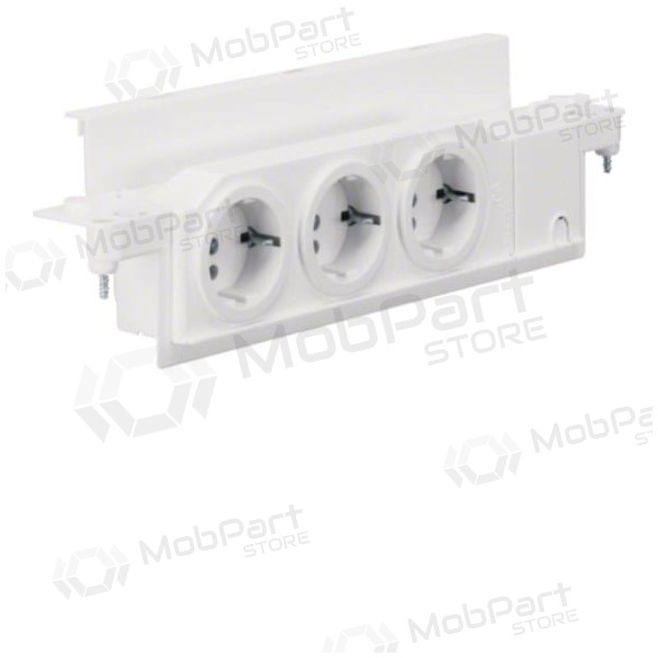 Kištukinis lizdas Hager VZ00UP (3 v., pasukamas, voor VOLTA skydams)