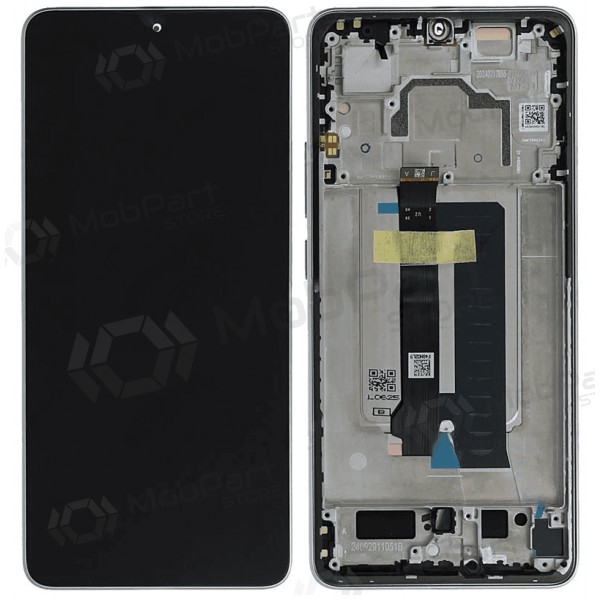 Xiaomi Poco X6 Pro 5G scherm (grijs) (met frame) (origineel)