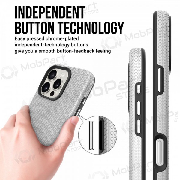 Apple iPhone 16 Pro Max hoesje - Perfectionists (zilver)