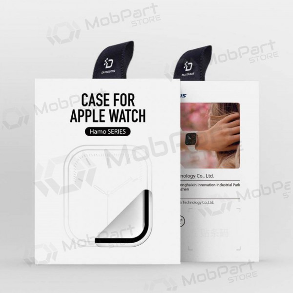 Apple Watch 41mm LCD screenprotector / hoesje - Dux Ducis Hamo (zilver)