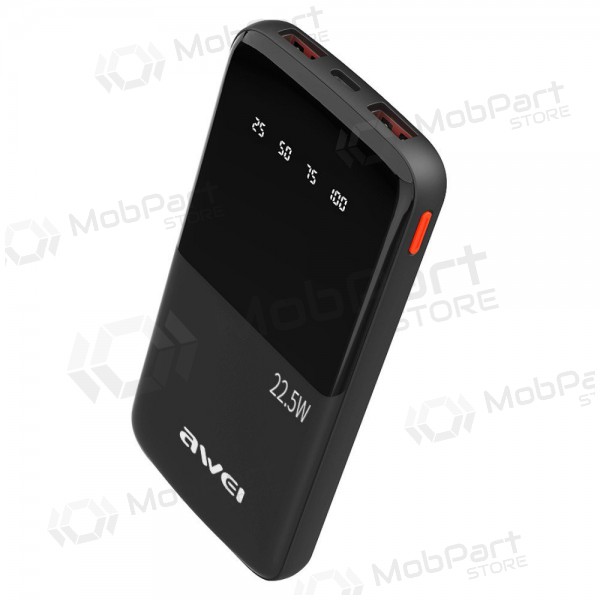 Powerbank Awei P10K 22.5W 10000mAh zwart