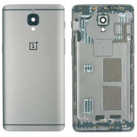 OnePlus 3 / 3T achterklep batterij (zilver) (gebruikt, grade C, origineel)