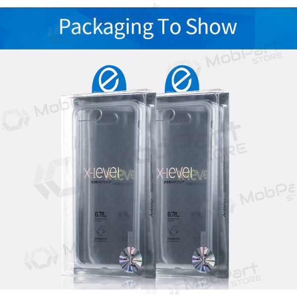 Samsung Galaxy A54 hoesje - X-Level Antislip (transparant)