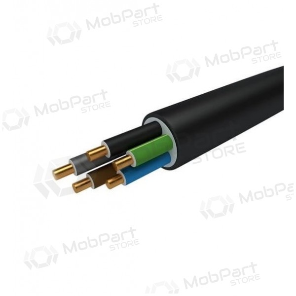 Stroomkabel Faber N2XH-J 5x4 mm² koper XLPE CPR B2ca 0.6/1 kV monoliet