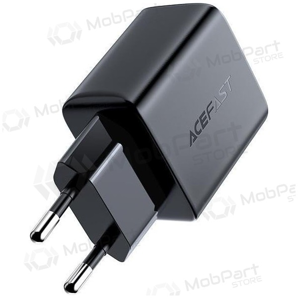 Lader buitinis Acefast A1 PD20W USB-C zwart
