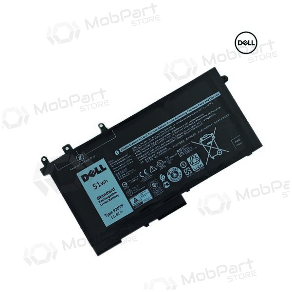 DELL D4CMT, 4254mAh laptopaccu - Premium