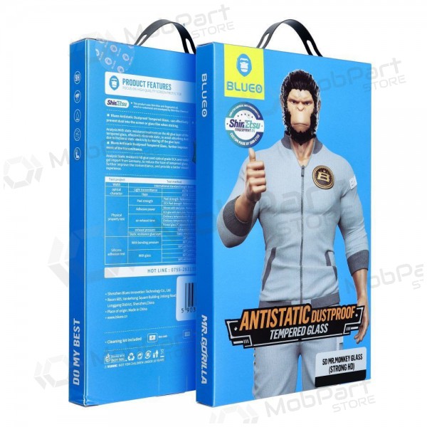 Samsung Galaxy S25 beschermglas - 5D Mr. Monkey Glass (Strong Lite)