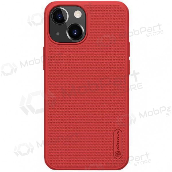 Apple iPhone 15 Plus hoesje Nillkin Frosted Shield (rood)