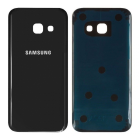 Samsung A320 Galaxy A3 2017 achterkant batterijklep (zwart) (gebruikt Grade C, origineel)