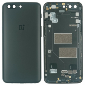 OnePlus 5 originele achtercover grijs (Slate Gray) (gebruikt, grade C)
