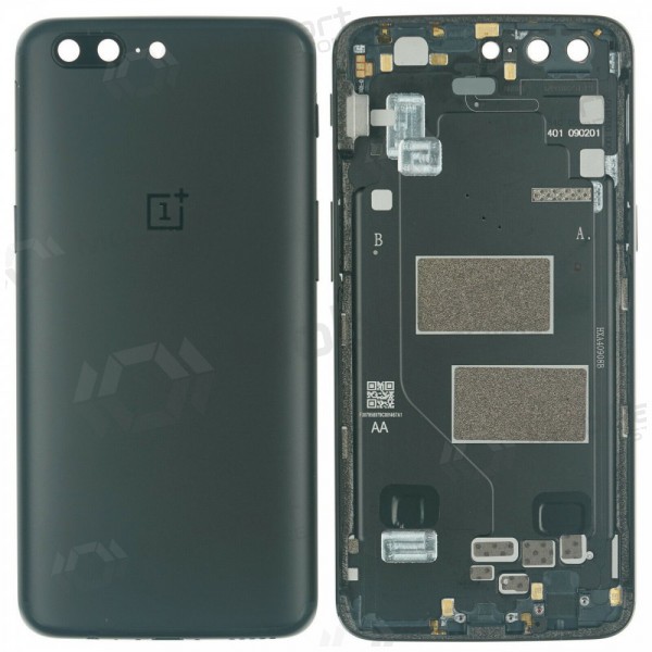 OnePlus 5 originele achtercover grijs (Slate Gray) (gebruikt, grade C)