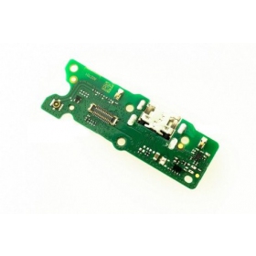 Huawei Y5 2018 / Honor 7S oplaadpoort en microfoon aansluiting (service pack) (origineel)