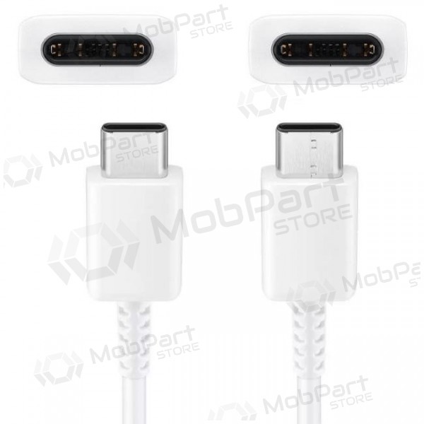 USB kabel origineel Samsung EP-DA705BWE 25W 3A Type-C-Type-C 1.0m wit