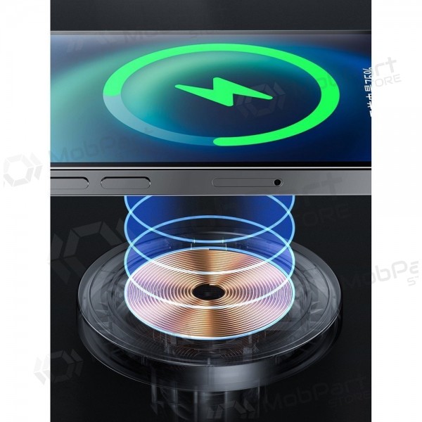 Lader-laikiklis magnetinis automobilinis Joyroom JR-ZS240 MagSafe 15W zwart