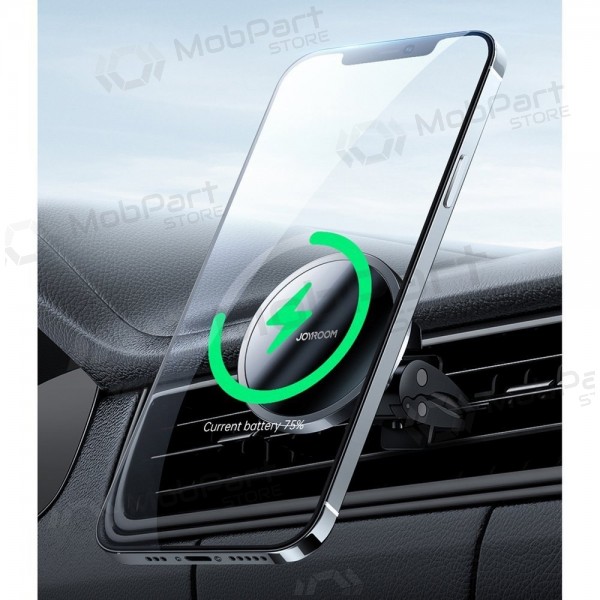 Lader-laikiklis magnetinis automobilinis Joyroom JR-ZS240 MagSafe 15W zwart