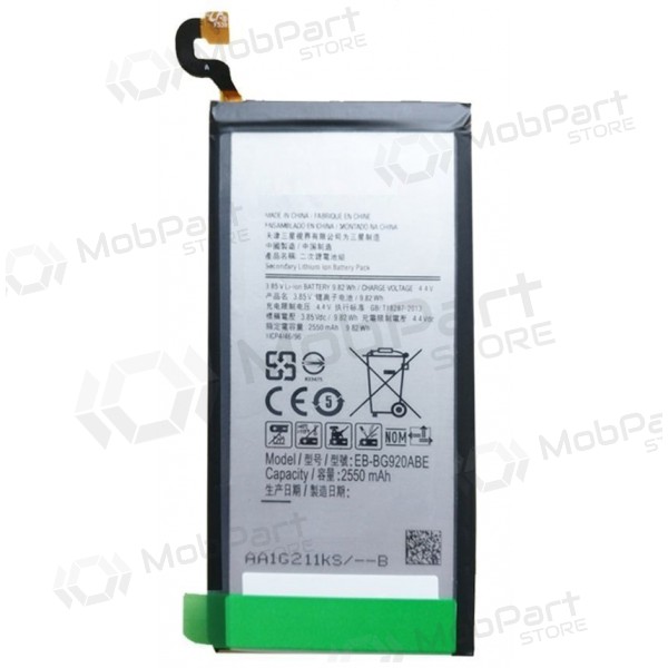Samsung Galaxy S6 batterij, accu (EB-BG920BBE)