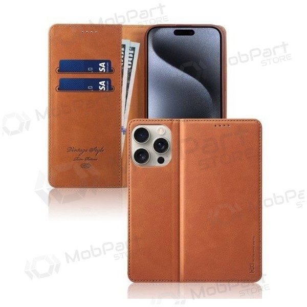 Hoesje HDD Magnetic Wallet Case Samsung A125 A12/M127 M12 bruin