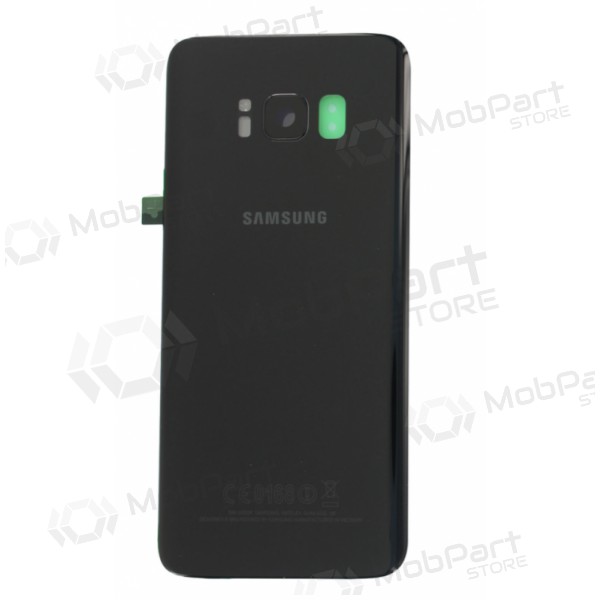 Samsung G950F Galaxy S8 achterkant zwart (Midnight black) (gebruikt grade B, origineel)