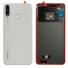 Huawei P30 Lite / P30 Lite New Edition 2020 48MP achterkant wit (Pearl White) (gebruikt grade A, origineel)