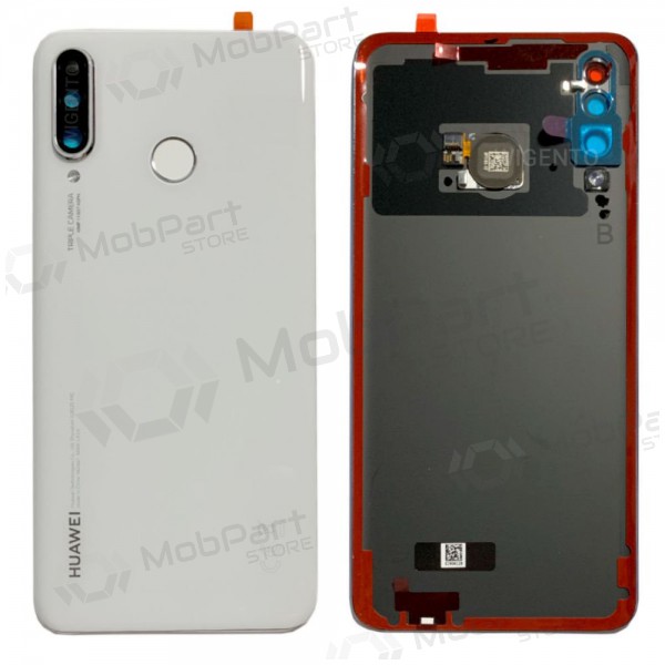 Huawei P30 Lite / P30 Lite New Edition 2020 48MP achterkant wit (Pearl White) (gebruikt grade A, origineel)