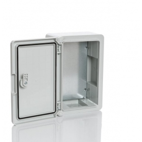Plastikinė dėžė Plastim PP3010 (700x500x250, grijs, IP65, IK08)