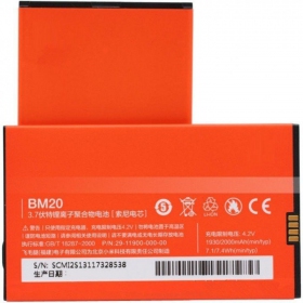 Xiaomi Mi 2, Mi 2S, M2S batterij, accu (BM20)