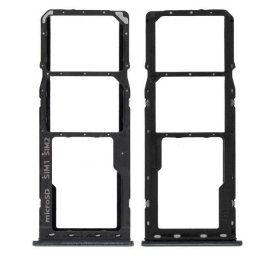 Samsung A505 Galaxy A50 2019 SIM-kaarthouder (zwart) (service pack) (origineel)