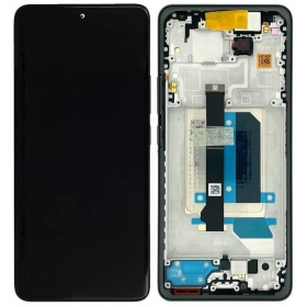 Xiaomi Redmi Note 14 Pro+ scherm (blauw) (met frame) (origineel)