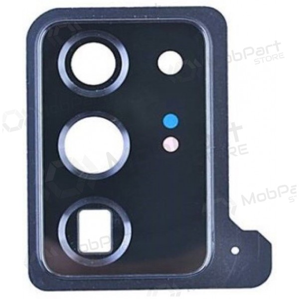 Samsung N985 / N986 Galaxy Note 20 Ultra camera glas (zwart) (met een frame)