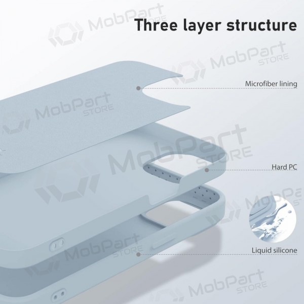 Apple iPhone 14 Pro Max hoesje Nillkin Siliconen (grijs)