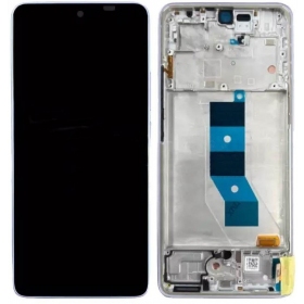 Xiaomi Poco M7 Pro 5G scherm (paars) (met frame) (origineel)