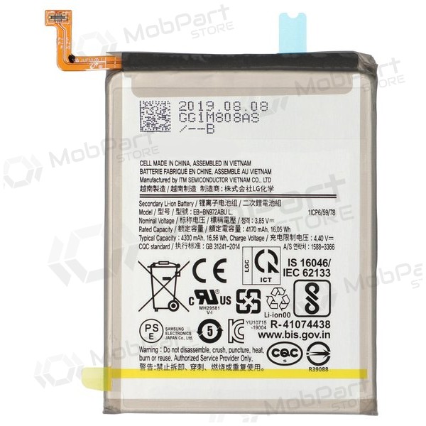 Samsung Galaxy Note 10+ batterij, accu (Premium)