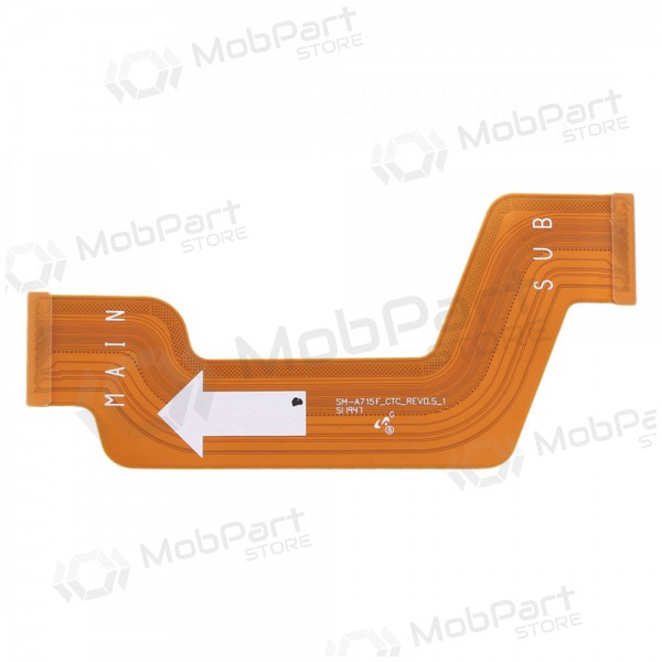 Samsung A715 Galaxy A71 2020 onderste flexkabel (laadpoort) (service pack) (origineel)