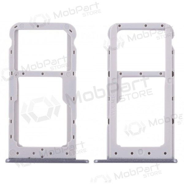 Huawei Honor 9 Lite SIM kaarthouder (grijs) (service pack) (origineel)