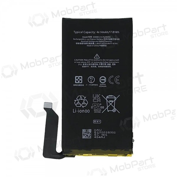 Google Pixel 6 batterij, accu