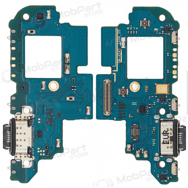Samsung A546 Galaxy A54 5G (2023) oplaadpoort en microfoonconnector - service pack - originali