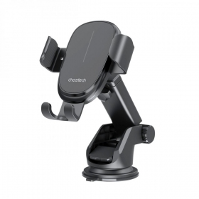 Automobilinis laikiklis-lader Choetech T203-F 15W Gravity Car Charger Holder zwart