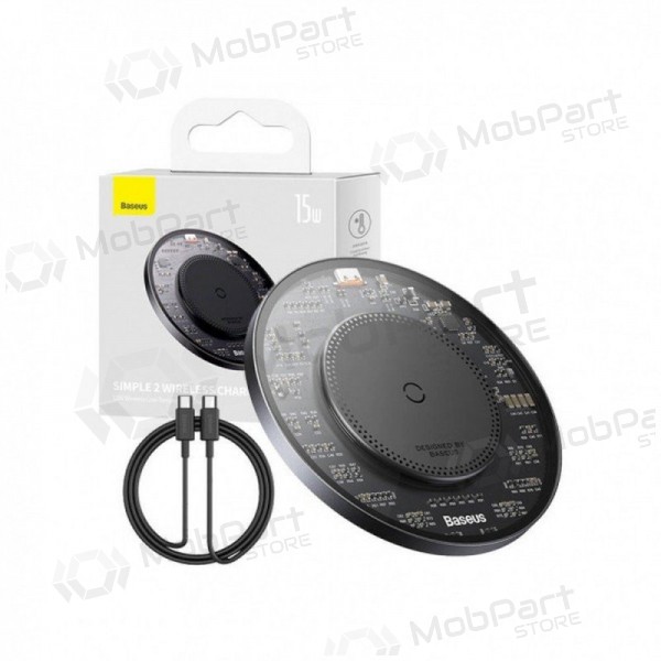 Draadloze oplader Baseus BS-W530 15 W Qi zwart
