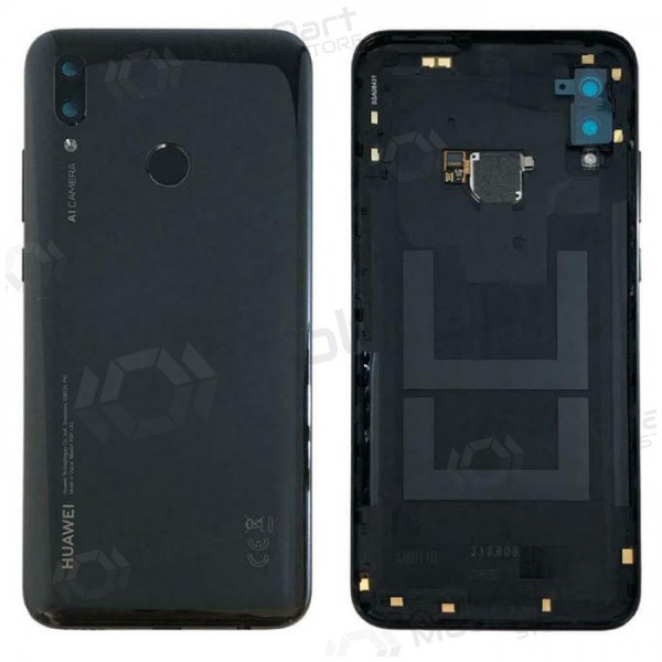 Huawei P Smart 2019 achterklep (zwart) (gebruikt grade C, origineel)