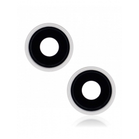 Apple iPhone 13 mini cameralensglas (2 stuks) (Starlight) (met frame)