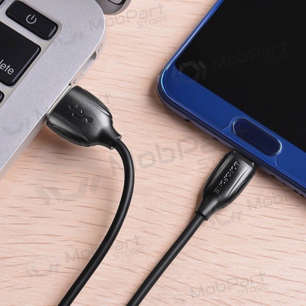 USB kabel Borofone BX19 USB-A to USB-C 1.0m zwart