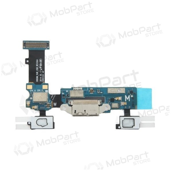 Samsung G900F Galaxy S5 oplaadconnector en microfoon flexkabel