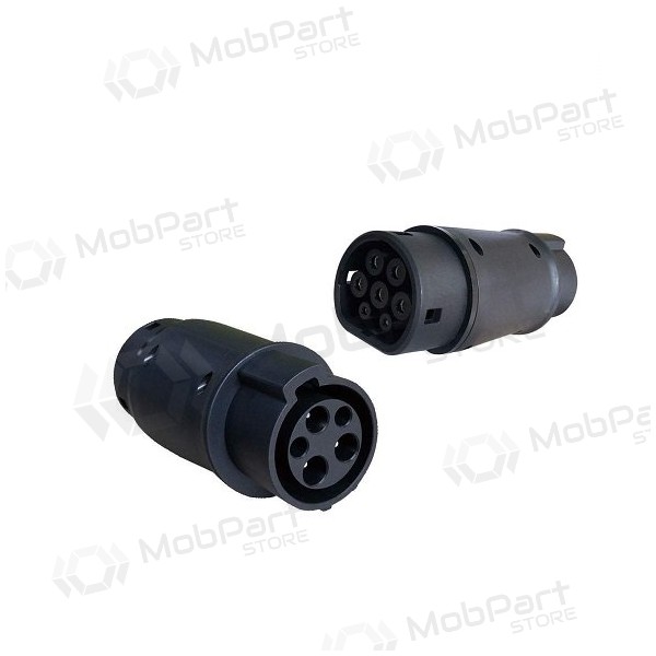 Laadadapter Duosida Type 2 (vrouwelijk) - Type 1 (mannelijk)