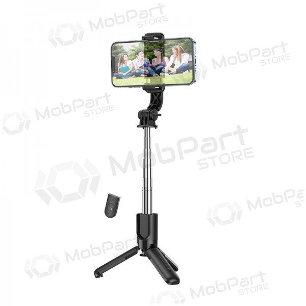 Selfiestick Hoco K17 Mini su trikojo funkcija zwart