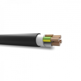 Voedingskabel Elpar N2XH-J 4x2.5 mm² koper XLPE CPR B2ca 600/1000 V massief