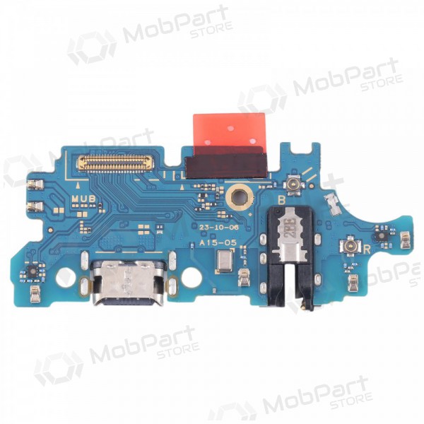 Samsung Galaxy A155 A15 4G / A156 A15 5G oplaadpoort en microfoonconnector - (service pack) - (originali)