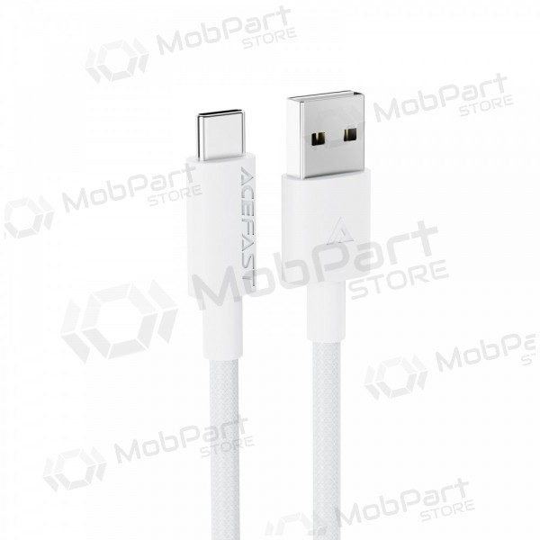 USB kabel Acefast C18-04 USB-A to USB-C 1.2m wit