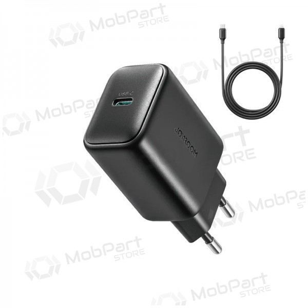 Lader Joyroom JR-TCF23 USB-C 25W + USB-C to USB-C cable 1.0m zwart